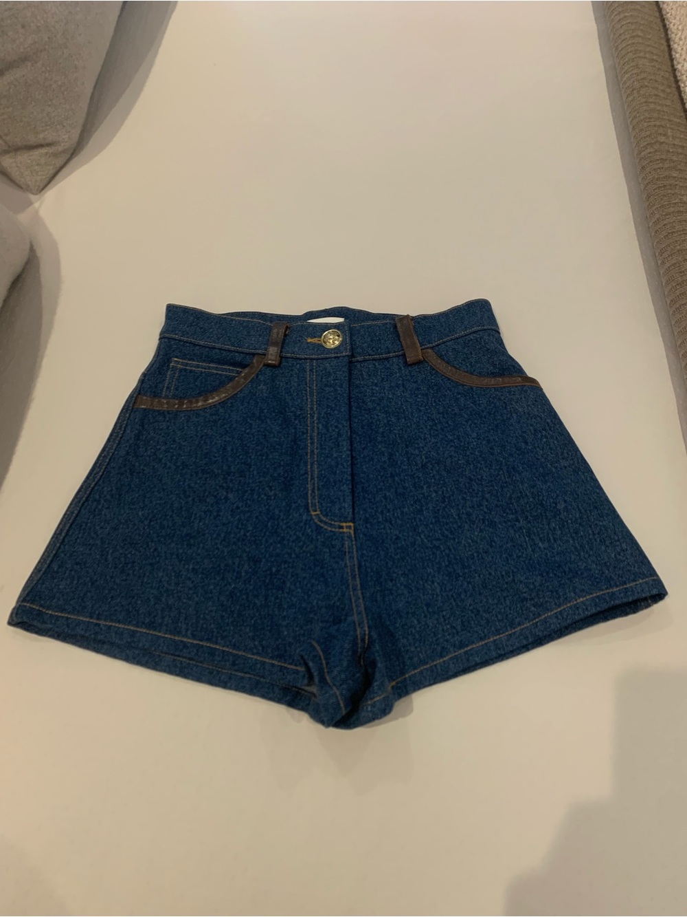 Sandro Paris Dark Denim Shorts - NWT - Size 36